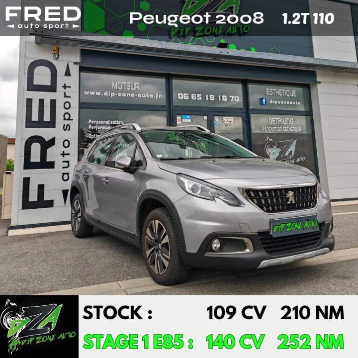 ➫ REPROGRAMMATION MOTEUR STAGE 1 E85? ?  Mesures : ✅109ch ➡️ 140ch ✅210Nm ➡️ 252Nm ?Gain d'environ 30ch et 40Nm Notre client souhaitait un meilleur agrément de conduite tout en réalisant des économies de carburant. C'est chose faite avec du couple supplémentaire et une conversion E85 à 0.85cts/L.
