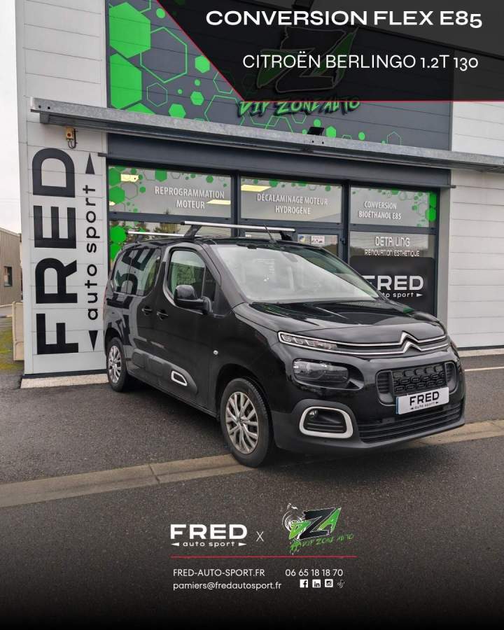  ➫ REPROGRAMMATION MOTEUR FLEXFUEL E85⛽? Le propriétaire peut désormais rouler à l’E85 ainsi qu’à l’essence sans plomb dans n’importe quelles proportions.  ?E85 = 0.75€/L Économie de +50% à chaque plein, plein de carburant à environ 30€ ? 2x moins polluant que le sans plomb.